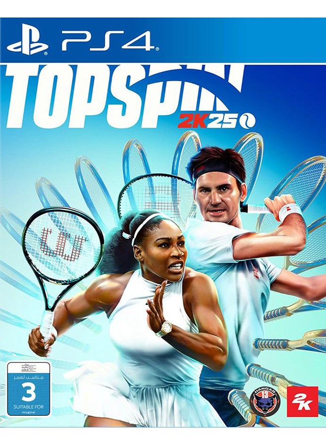 2K TopSpin 2K25 - PlayStation 4 (PS4) - Image 1