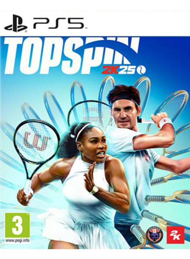 2K - TopSpin 2K25 (International Version) - PlayStation 5 (PS5) - Image 1