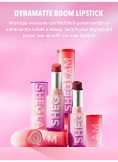 SHEGLAM Dynamatte Boom Long Lasting Matte Lipstick Periodt  - Image 3