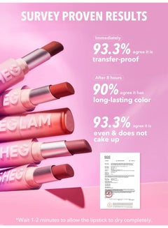 SHEGLAM Dynamatte Boom Long Lasting Matte Lipstick Periodt  - Image 4