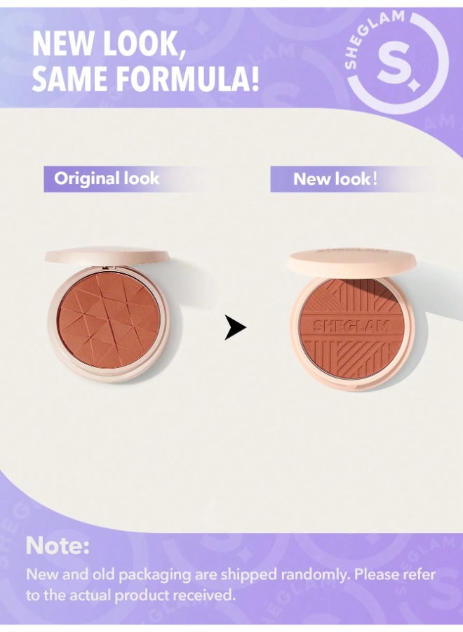 SHEGLAM - Divine Flush Matte Blush Good Vibes - Image 1