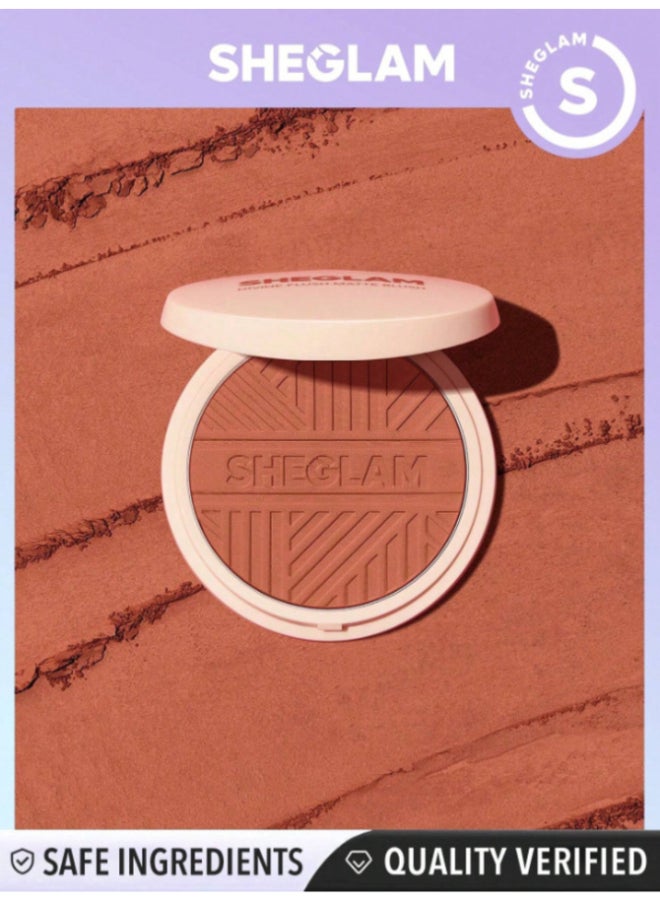 SHEGLAM - Divine Flush Matte Blush Good Vibes - Image 1
