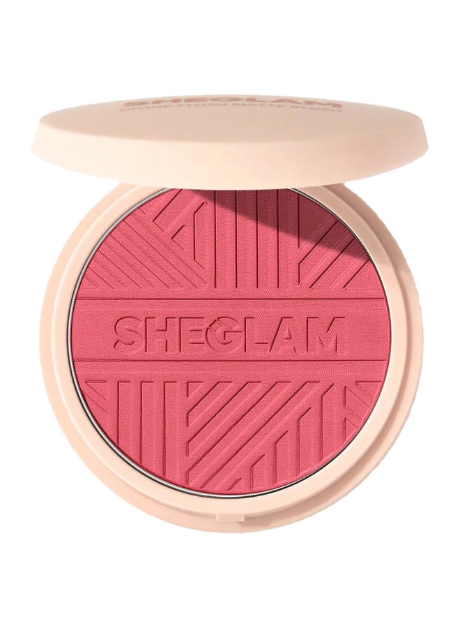 SHEGLAM - Lightweight Divine Flush Matte Blush Escape - Image 1