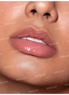 SHEGLAM Jelly Wow Hydrating Non-Sticky Lip Oil Moisturizing Plumping Lip Gloss Grapefruit Glow  - Image 3