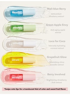 SHEGLAM Jelly Wow Hydrating Non-Sticky Lip Oil Moisturizing Plumping Lip Gloss Grapefruit Glow  - Image 4