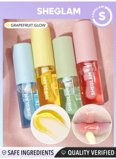 Jelly Wow Hydrating Non-Sticky Lip Oil Moisturizing Plumping Lip Gloss Grapefruit Glow - pnsku/N70061330V/45/_/1712566866/c24350ca-ddbd-4685-8dc5-03ca24143ef2