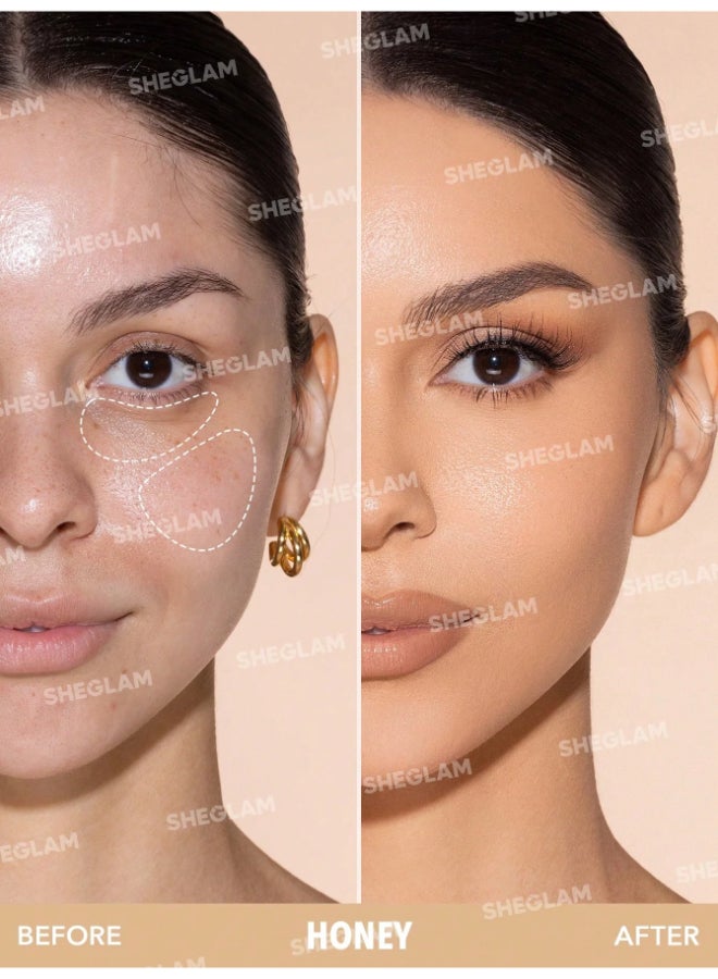 SHEGLAM - Perfect Skin High Coverage Concealer Honey - Image 1