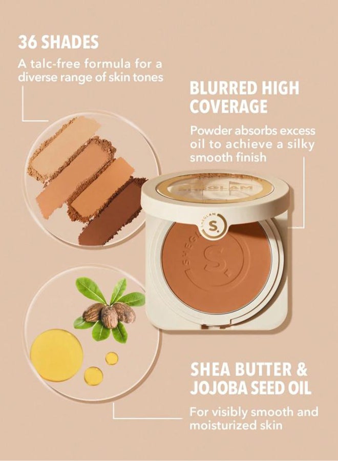 SHEGLAM - Skin-Focus High Coverage Powder Foundation Nude - Image 1