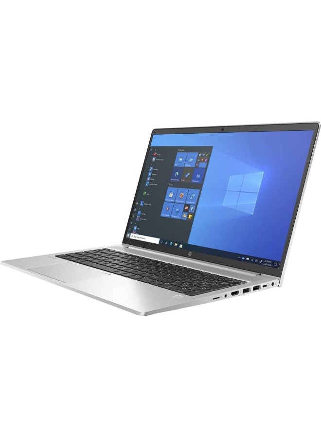 HP Pro Book 455 G8 Laptop With 15.6-Inch Display, Ryzen 7 5800H Processor/8GB RAM/256GB SSD/Intel Iris XE Graphics/DOS(Without Windows) English/Arabic Silver  - Image 3