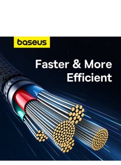 Baseus USB C to Lightning Cable, Aramid Fiber Unbreakable Series (2m) 20W PD iPhone Fast Charger Cable Nylon Braided Type C To iPhone Cord For iPhone 14/13/13Pro/13ProMax/12/12Pro/12ProMax/11/11Pro/XS Black  - Image 5