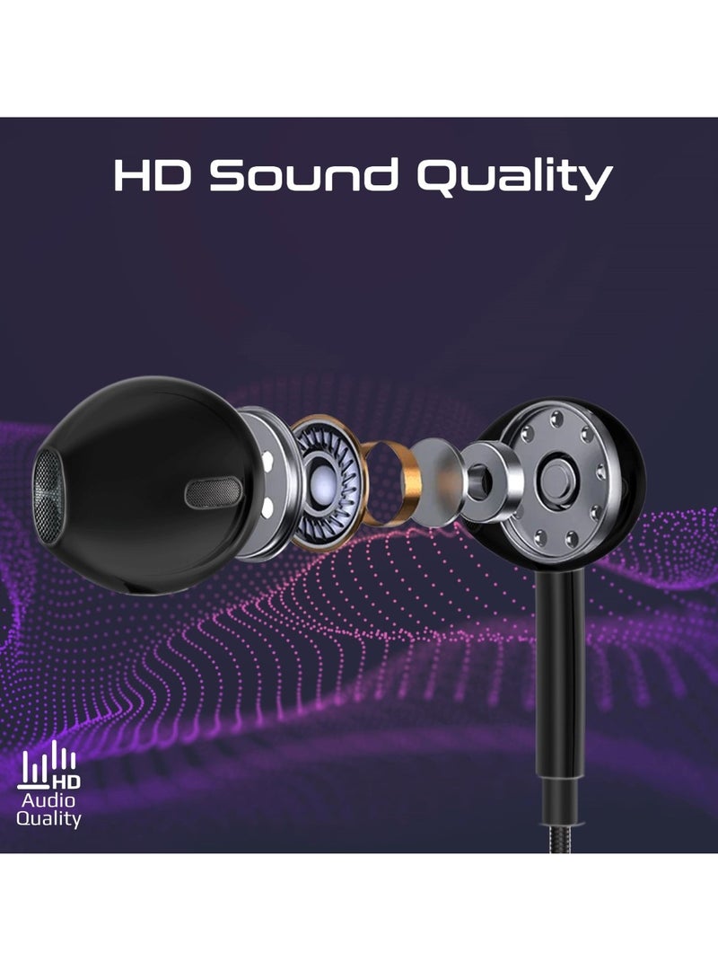 Mono Earbuds With Lightning Connector, Ergonomic Mfi Certified HD Mono Earphone With Mic, Noise Isolation, Call Function, And In-Line Volume Control For iPhone 16, iPad Air, iPod, Monopod-LT - Black