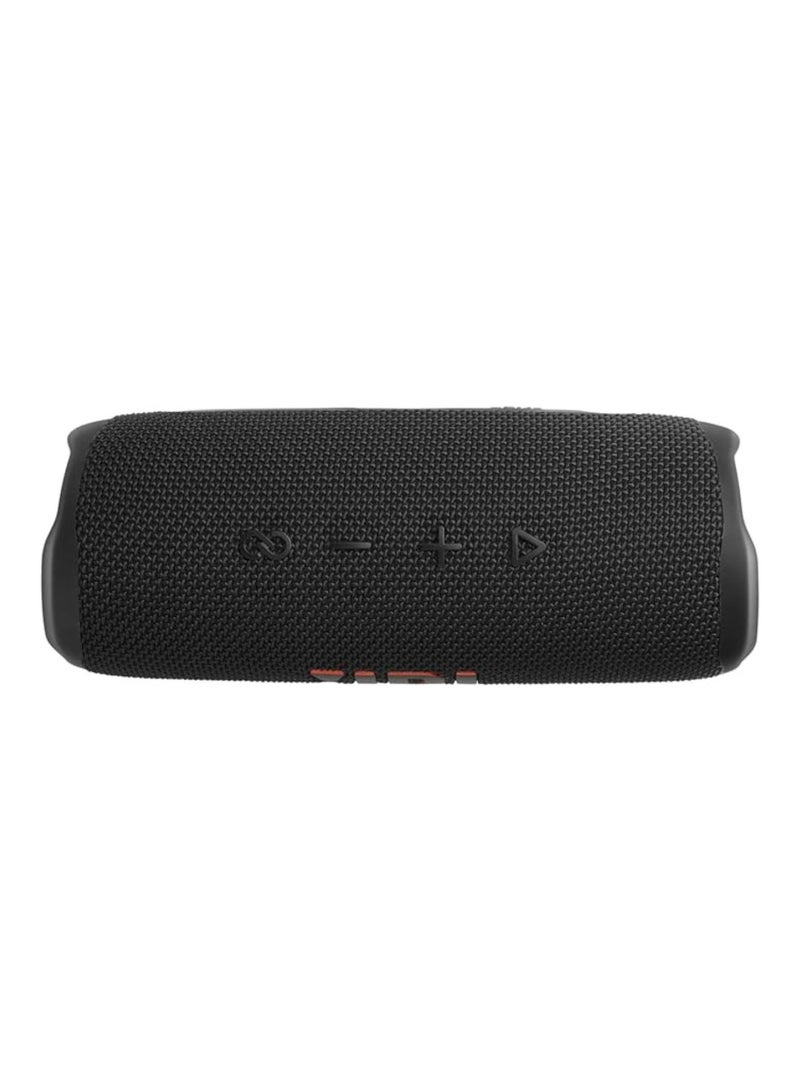 Flip 6 Portable IP67 Waterproof Speaker With Bold Original Pro Sound 2 Way Speaker Powerful Sound And Deep Bass 12 Hours Battery Safe USB C Charging Protection JBLFLIP6BLK Black