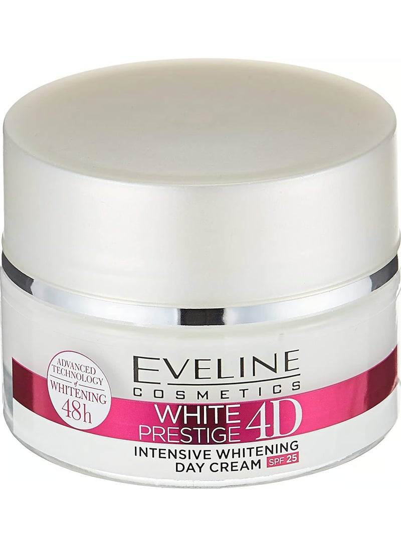 Eveline White Prestige 4D Intensive Whitening Day Cream SPF25 50ml - Image 2