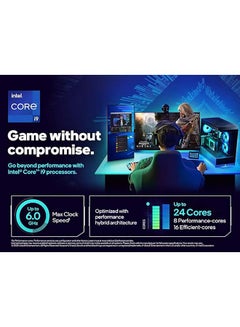 إنتل معالج سطح المكتب Core i9-14900KS إصدار خاص 3.2 جيجا هرتز LGA 1700، 24 نواة و32 خيط، أقصى تردد 5.9 جيجا هرتز، Intel UHD 770 Graphics، 2* DDR5 وذاكرة ماكس 192 جيجا بايت  - Image 2