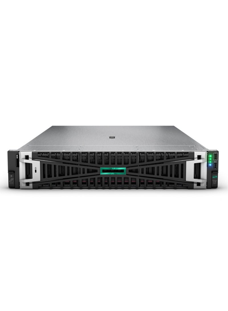 HP - HPE DL380 Gen11 Intel Xeon Silver 4410Y 32GB MR408 8SFF 1000W Server Silver - Image 1