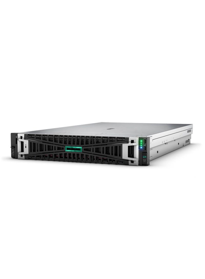 HP - HPE DL380 Gen11 Intel Xeon Silver 4410Y 32GB MR408 8SFF 1000W Server Silver - Image 1