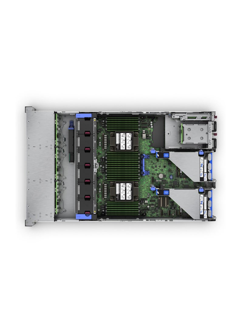 HP - HPE DL380 Gen11 Intel Xeon Silver 4410Y 32GB MR408 8SFF 1000W Server Silver - Image 1