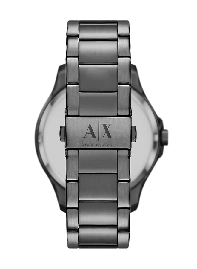 ارماني اكسشينج ساعة يد دائرية من الفولاذ المقاوم للصدأ - Image 2