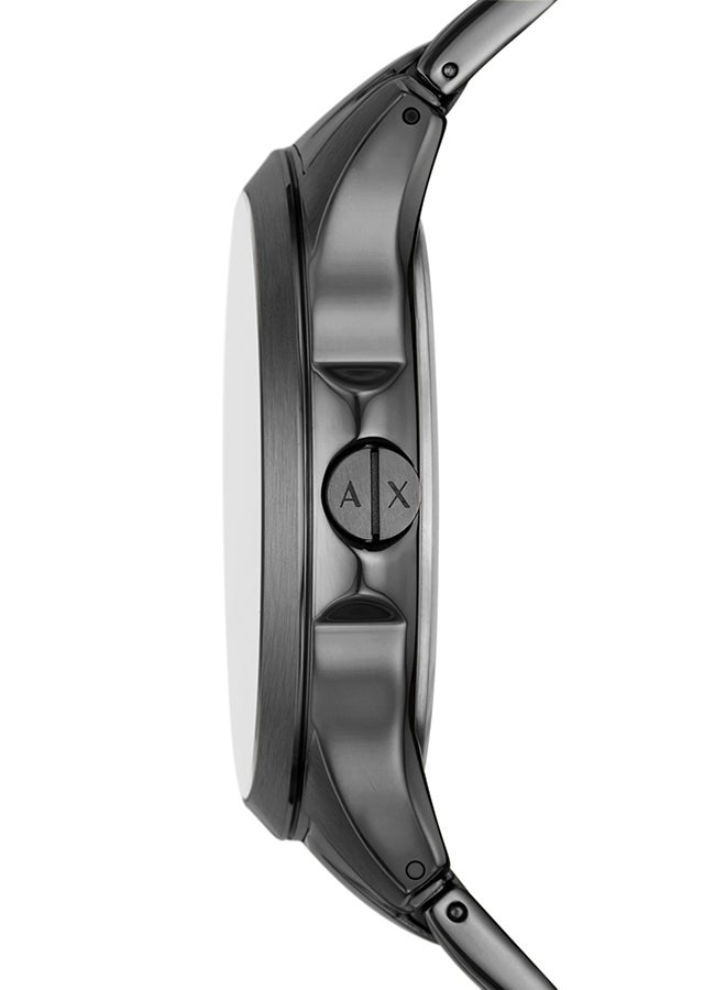 ارماني اكسشينج ساعة يد دائرية من الفولاذ المقاوم للصدأ - Image 3