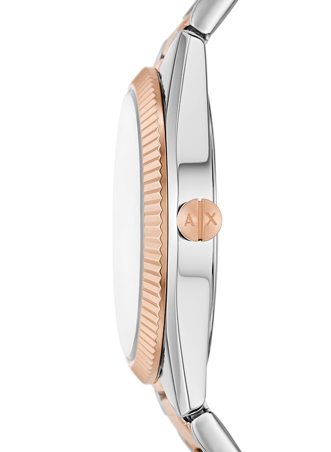 Armani Exchange - Women's Analog Round Shape Stainless Steel Wrist Watch AX5662 - 38 Mm - Image 1