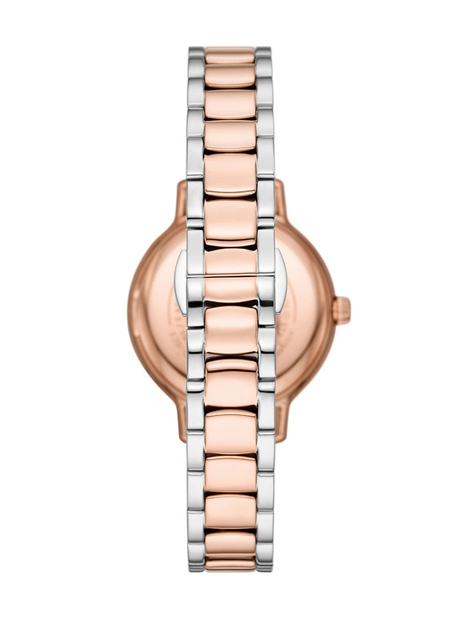 EMPORIO ARMANI Women's Analog Round Shape Stainless Steel Wrist Watch AR11499 - 32 Mm - Image 2