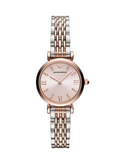 Women's Analog Round Shape Stainless Steel Wrist Watch AR11223 - 28 Mm