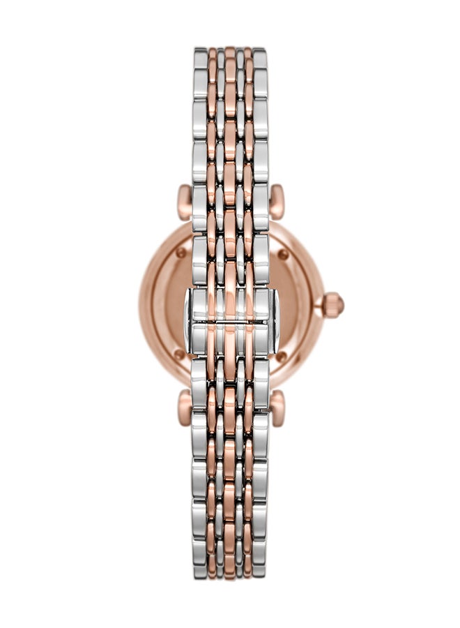 EMPORIO ARMANI - Women's Analog Round Shape Stainless Steel Wrist Watch AR11223 - 28 Mm - Image 1