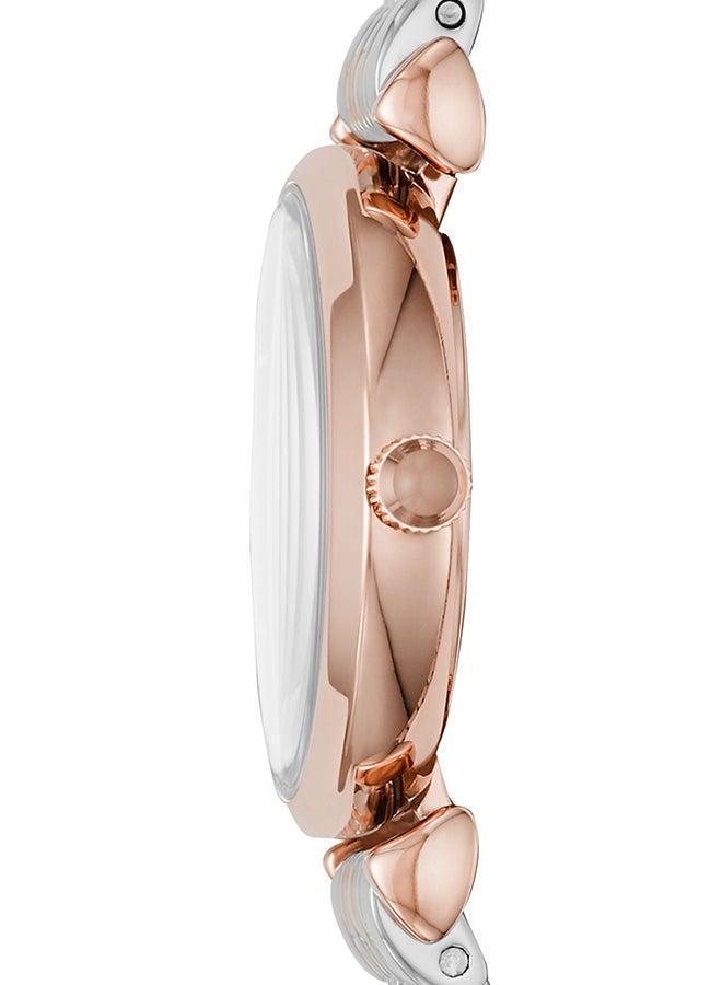 EMPORIO ARMANI - Women's Analog Round Shape Stainless Steel Wrist Watch AR11223 - 28 Mm - Image 1