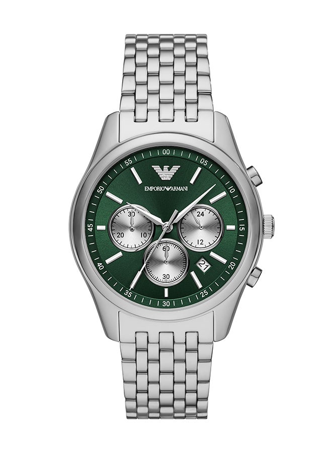 EMPORIO ARMANI - Men's Analog Round Shape Stainless Steel Wrist Watch AR11581 - 41 Mm - Image 1