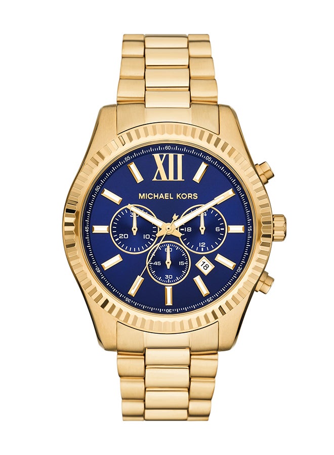 Michael Kors - Men's Analog Round Shape Stainless Steel Wrist Watch MK9153 - 44 Mm - Image 1