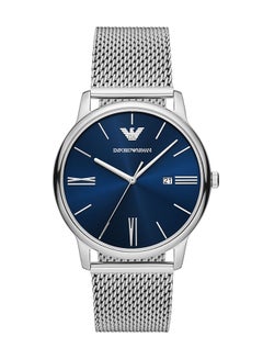 Men's Analog Round Shape Stainless Steel Wrist Watch AR11571 - 42 Mm
