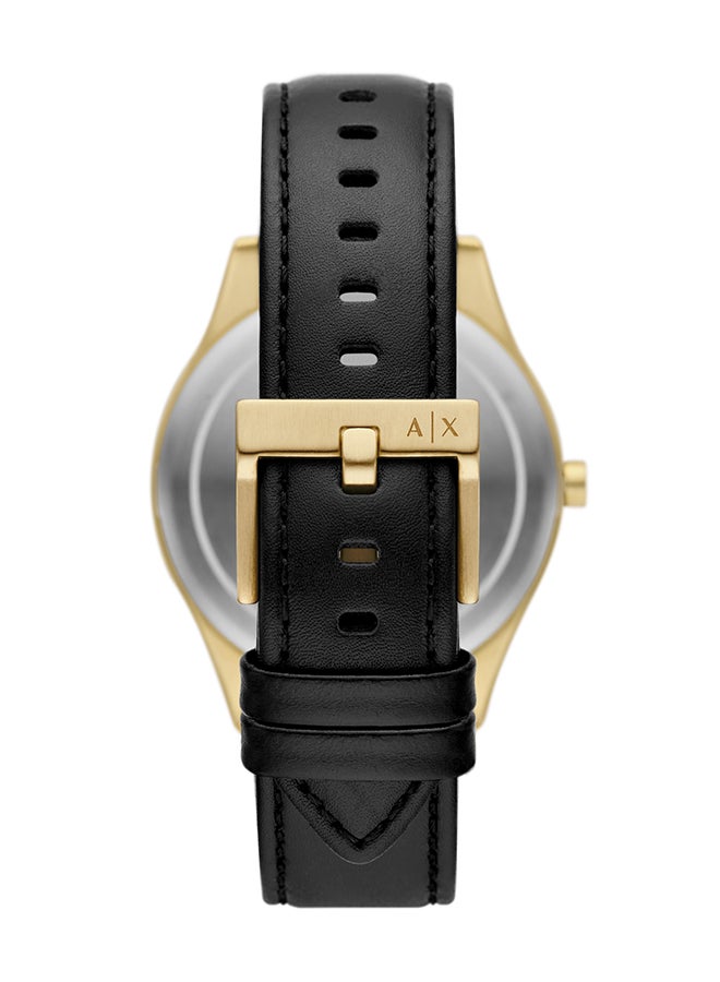Armani Exchange - Men's Analog Round Shape Leather Wrist Watch AX1876 - 42 Mm - Image 1