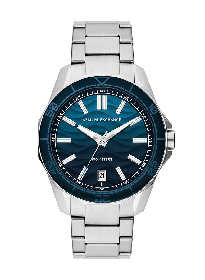 Armani Exchange - Men's Analog Round Shape Stainless Steel Wrist Watch AX1950 - 44 Mm - Image 1