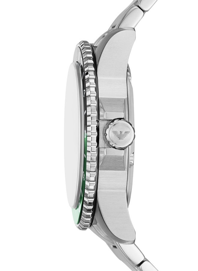 EMPORIO ARMANI Men's Analog Round Shape Stainless Steel Wrist Watch AR11589 - 42 Mm  - Image 3