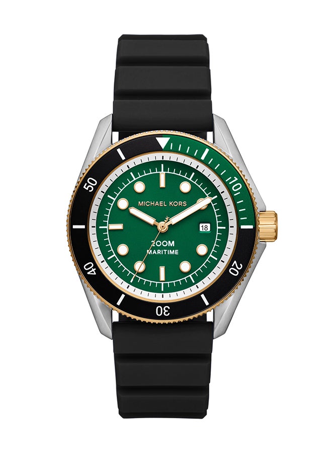 Michael Kors - Men's Analog Round Shape Silicone Wrist Watch MK9158 - 42 Mm - Image 1