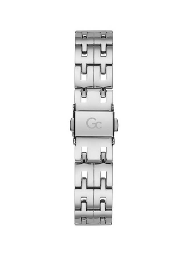 Gc - Women's Analog Round Shape Stainless Steel Wrist Watch Y59001L1MF - 32 Mm - Image 1