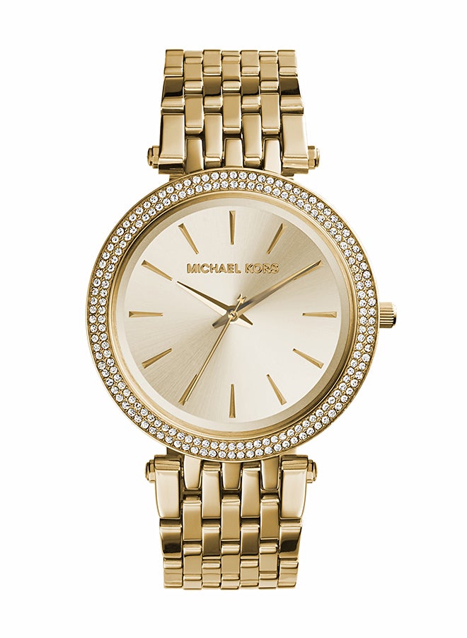 Michael Kors Women's Analog Round Shape Stainless Steel Wrist Watch MK3191 - 39 Mm - Image 1