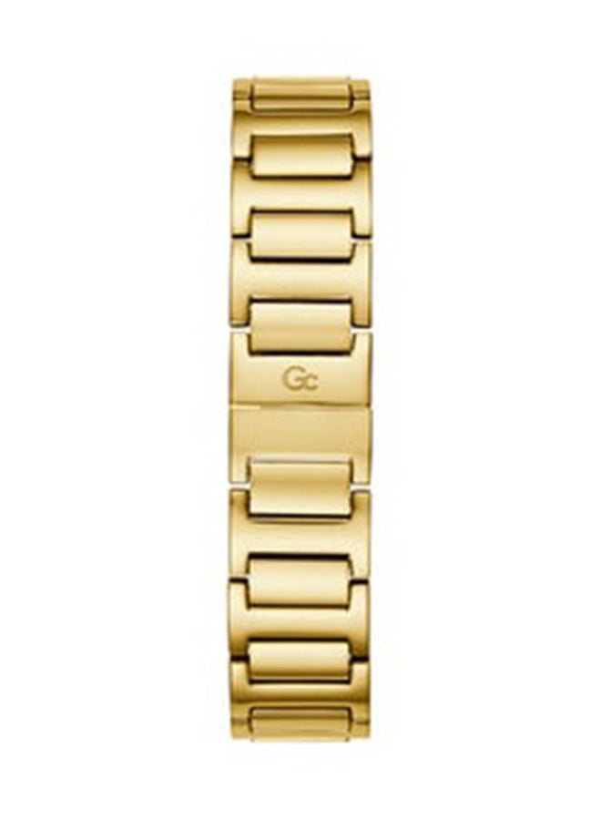 Gc - Women's Analog Round Shape Stainless Steel Wrist Watch Y64003L1MF-34mm - Image 1