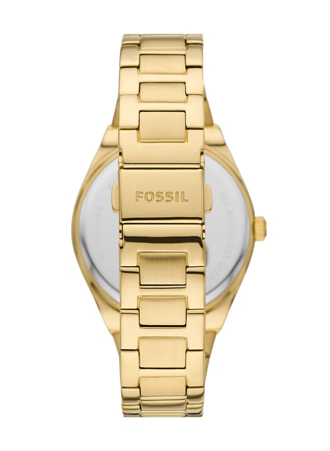 FOSSIL Women's Analog Round Shape Stainless Steel Wrist Watch ES5325 - 38 Mm  - Image 2