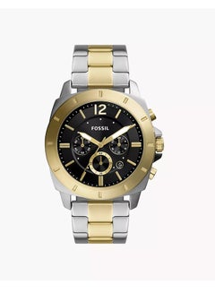 FOSSIL Men's Analog Round Shape Stainless Steel Wrist Watch BQ2815 - 45 Mm  - Image 1