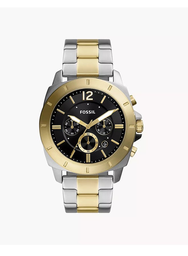 FOSSIL Men's Analog Round Shape Stainless Steel Wrist Watch BQ2815 - 45 Mm  - Image 1