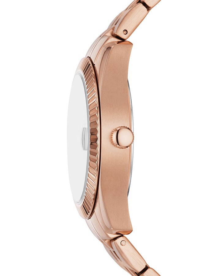 FOSSIL Women's Analog Round Shape Stainless Steel Wrist Watch ES5324 - 32 Mm  - Image 3