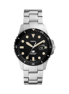 FOSSIL Men's Analog Round Shape Stainless Steel Wrist Watch 