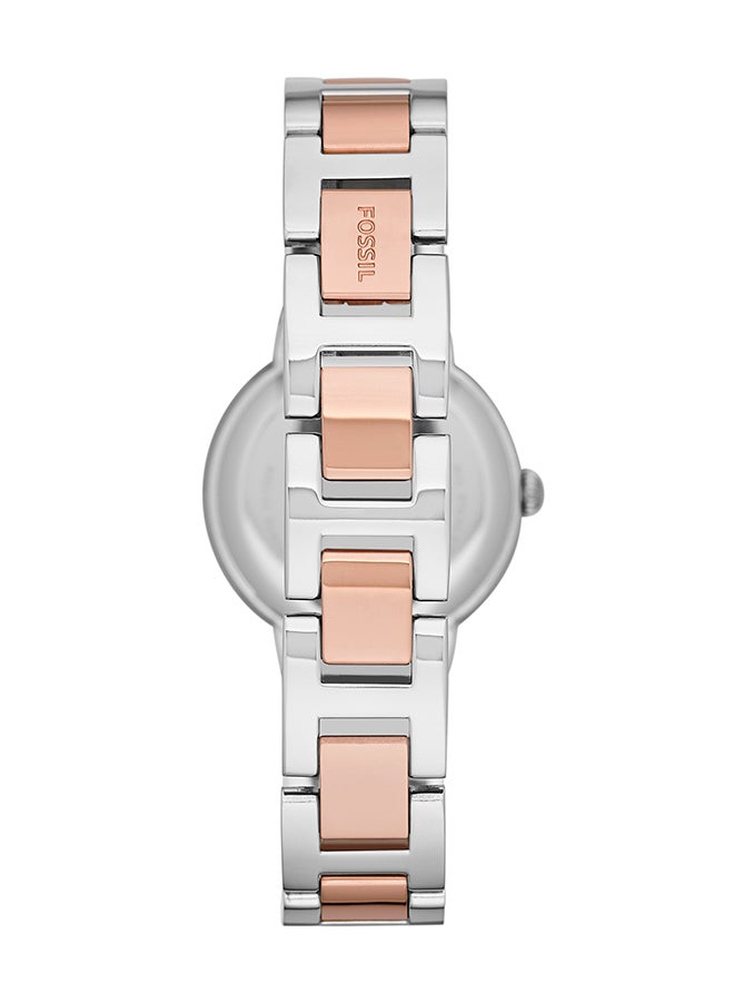 فوسيل ساعة يد أنالوج دائرية من الفولاذ المقاوم للصدأ ES3405 - 30 مم - Image 2