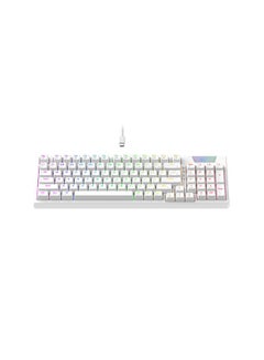 havit Gamenote KB885L Mechanical Keyboard, White - 50 Million Keystroke Lifespan, Customised RGB Backlit, Gasket Structure Design, Separable Design of Keyboard & Cable, All Keys Role Over | HVKB-KB885L-WH  - Image 3