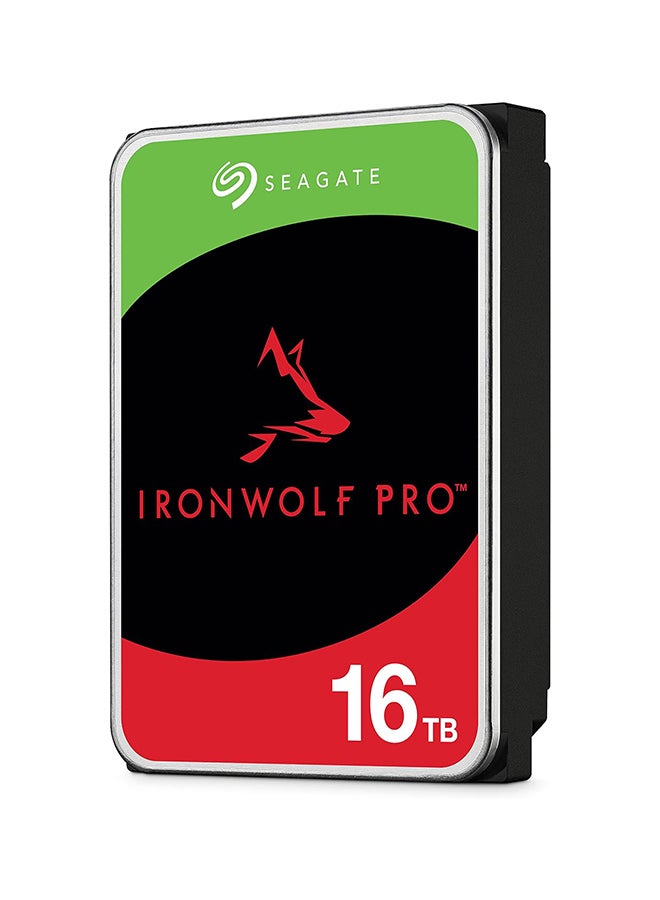 Seagate IronWolf Pro, 16 TB, Enterprise NAS Internal HDD –CMR 3.5 Inch, SATA 6 Gb/s, 7,200 RPM, 256 MB Cache for RAID Network Attached Storage (ST16000NT001) 16 TB  - Image 1