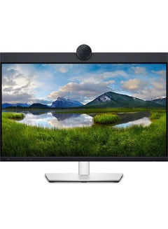 DELL P2424HEB Conferencing Monitor, 23.8" FHD IPS Display, 60Hz Refresh Rate, 5ms (Fast GtG) Response Time, Built-In 4mp RGB + IR 2K Camera, 2x 5w Built-In Speaker, ComfortView Plus, P2424HEB Black/Silver  - Image 1