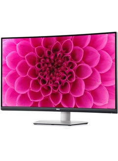 ديل S3221QSA شاشة منحنية 31.5 بوصة 4K UHD (3840x2160) 1800R، 60 هرتز، VA، 4 مللي ثانية، AMD FreeSync، 99% sRGB، مكبرات صوت مدمجة، DisplayPort، 2x HDMI، 3x USB، ضمان لمدة 3 سنوات، فضي  - Image 1