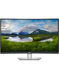 ديل S3221QSA شاشة منحنية 31.5 بوصة 4K UHD (3840x2160) 1800R، 60 هرتز، VA، 4 مللي ثانية، AMD FreeSync، 99% sRGB، مكبرات صوت مدمجة، DisplayPort، 2x HDMI، 3x USB، ضمان لمدة 3 سنوات، فضي  - Image 2