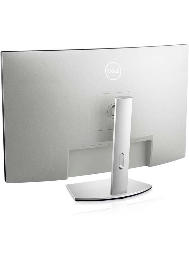 DELL - S3221QSA 31.5 Inch 4K UHD (3840x2160) 1800R Curved Monitor, 60Hz, VA, 4ms, AMD FreeSync, 99% sRGB, Built-in Speakers, DisplayPort, 2x HDMI, 3x USB, 3 Year Warranty, Silver Silver - Image 1